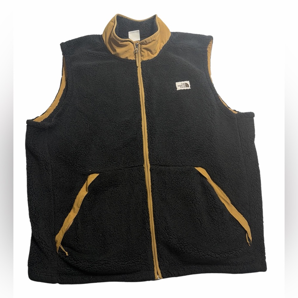 The North Face Fleece Vest XXL | Cozy Sherpa Full Zip Outdoor